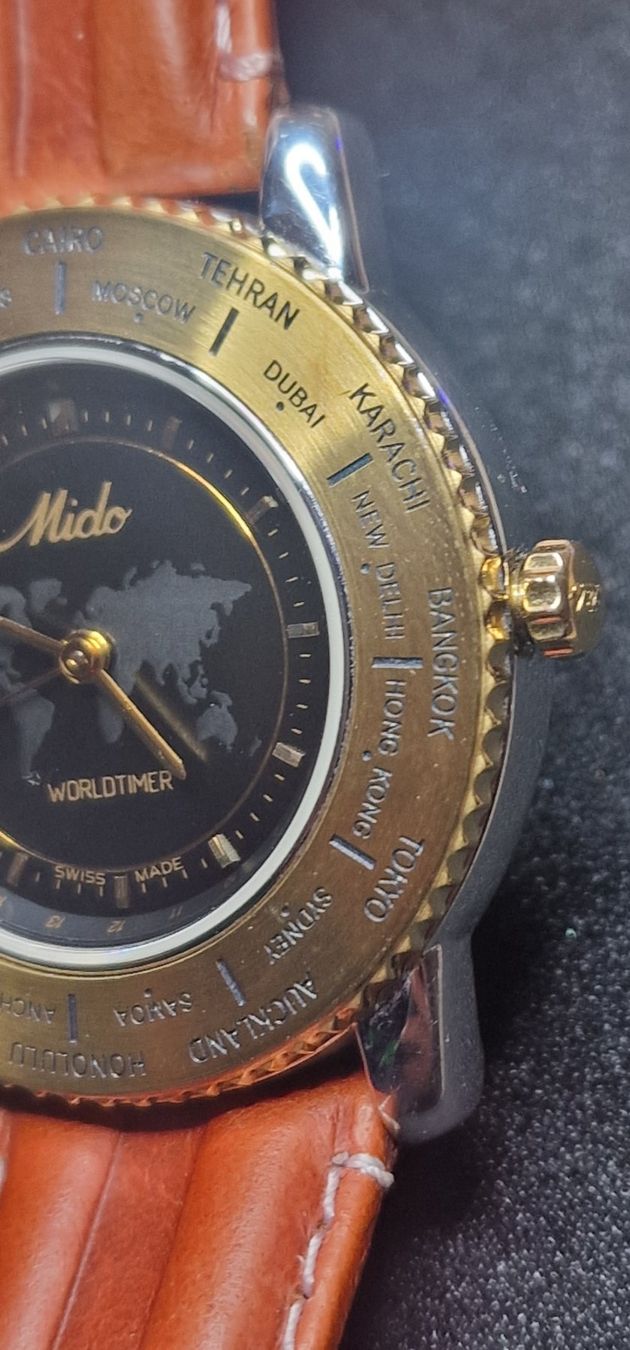 Mido Orologi: Exclusive MIDO Worldtimer Saphire Crystal, 39mm – Usato da Bülach venduto da TimeDealsNow 5