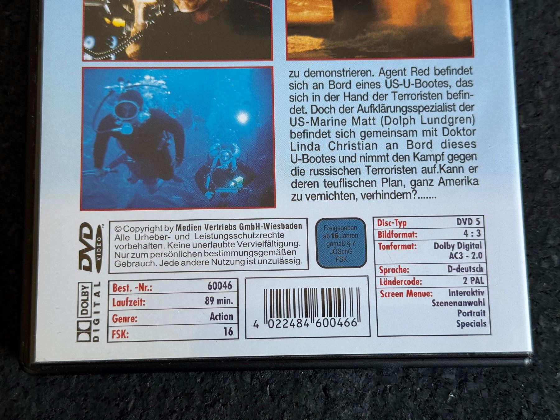 Alle DVDs: AGENT RED "Ein tödlicher Auftrag" DVD DE – Gebraucht aus Fribourg von tschjoly 3