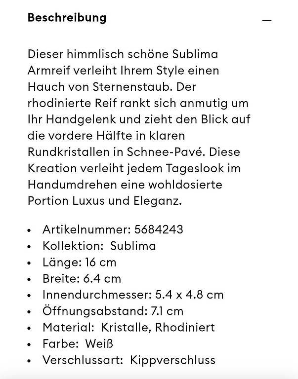 Swarovski Armbänder & -reifen: Swarovski Armreif – Neu (gemäss Beschreibung) aus Pfäffikon SZ von Milu88 3