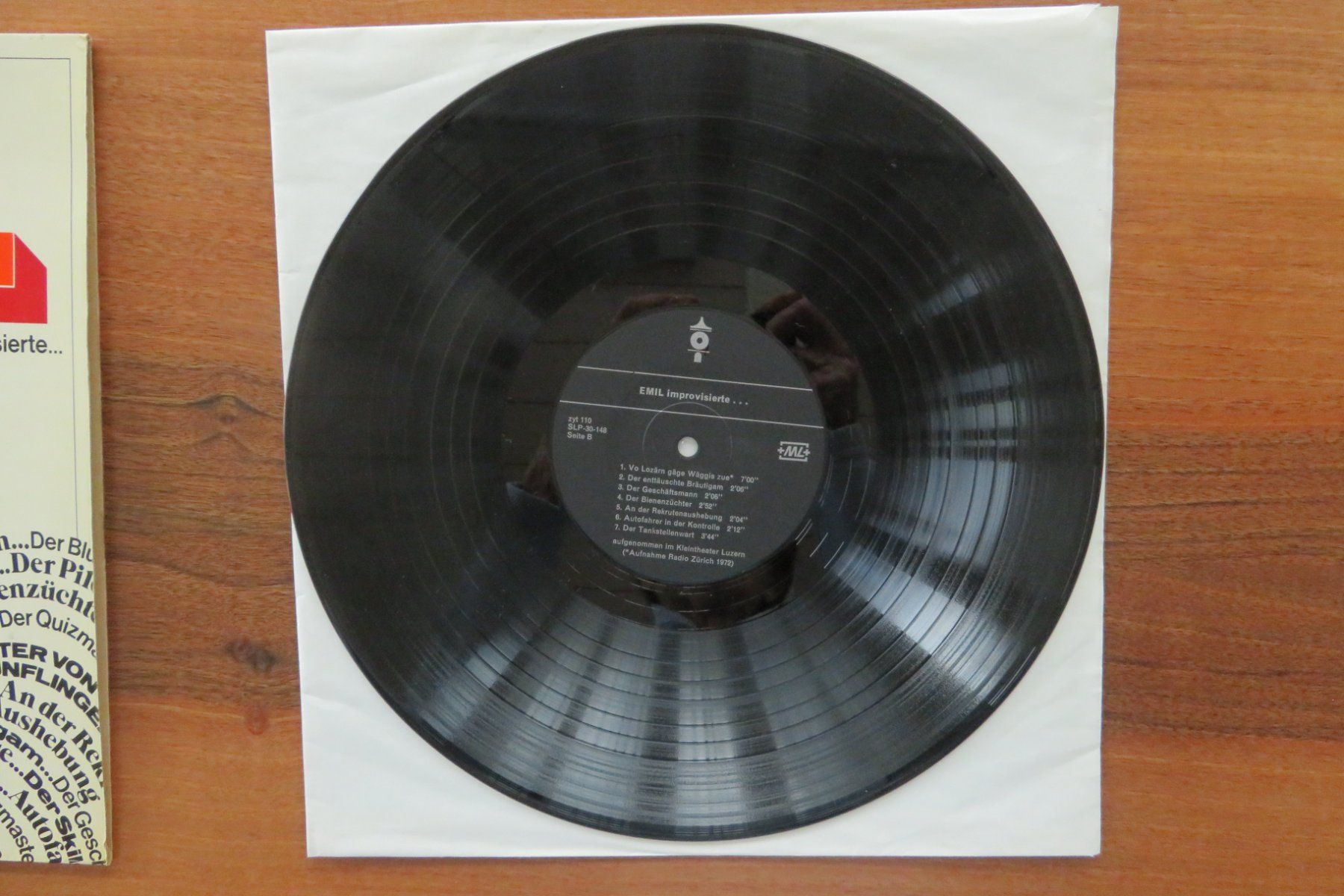 Dischi in vinile: EMIL improvisierte . . . .LP – Usato da Wil ZH venduto da Tamagy 2