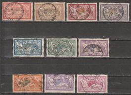 France variés 1930 1947 40c 1ff 2fr 5fr 4fr 3fr..