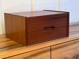 Aksel Fjersgaard Modell 32 Teak Schubladenmodul 60er vintage
