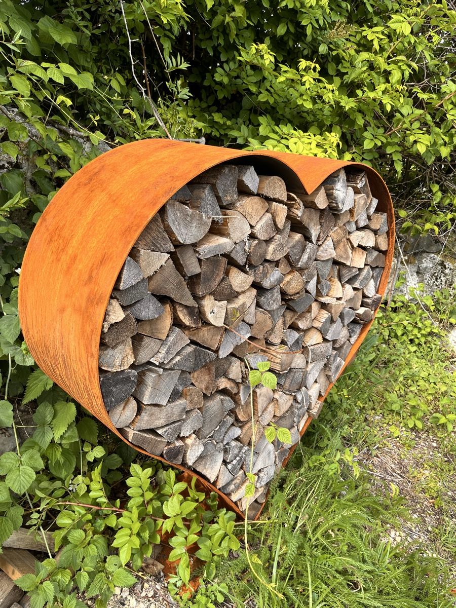 Scaffali: Herz, Holzlager Deko – Usato da Oberwil-Lieli venduto da metal-works 2