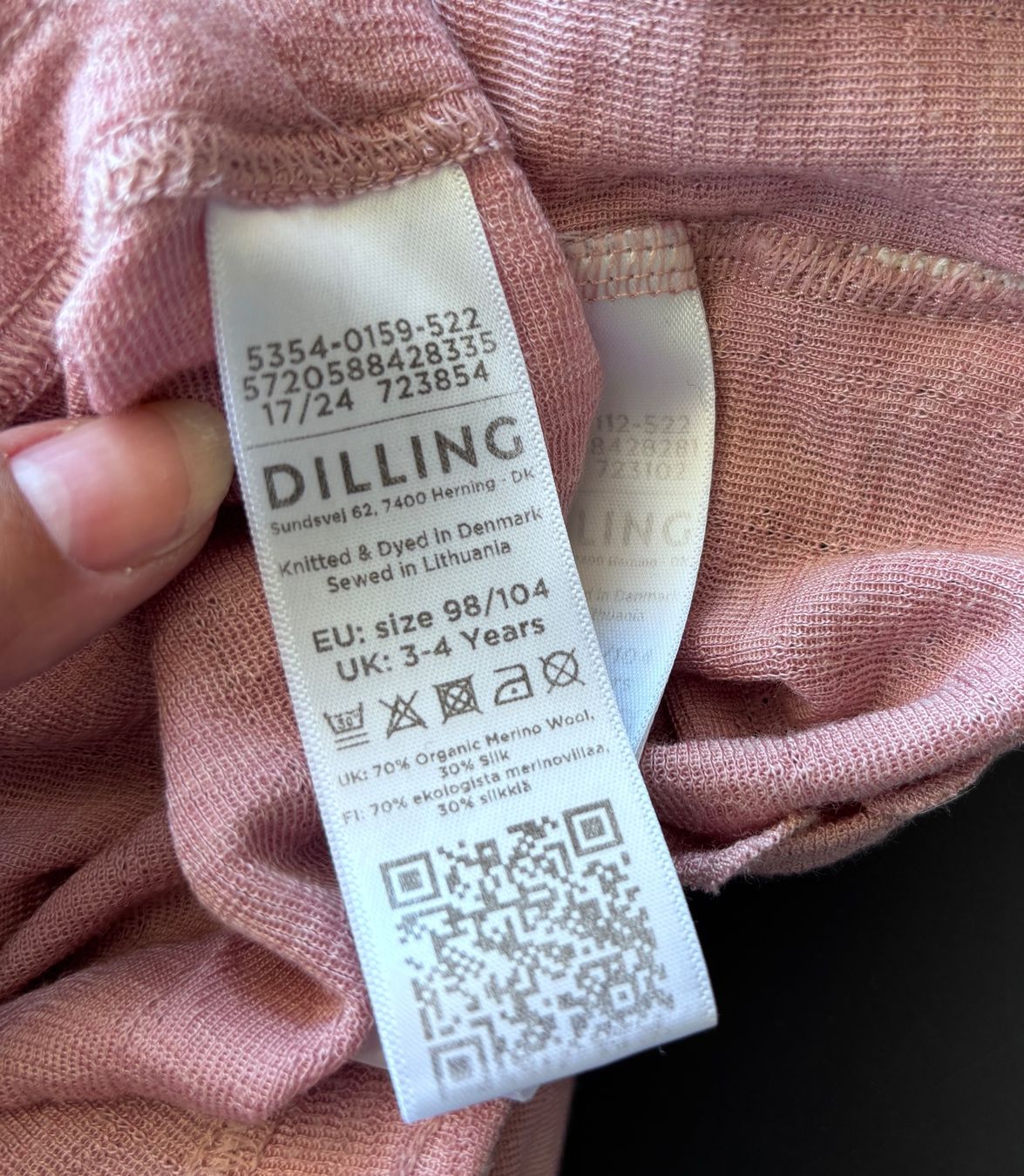 Dilling Pigiama & Simili: Dilling Set Wolle Seide Grösse 98/104 – Usato da Brugg AG venduto da tsannen 2