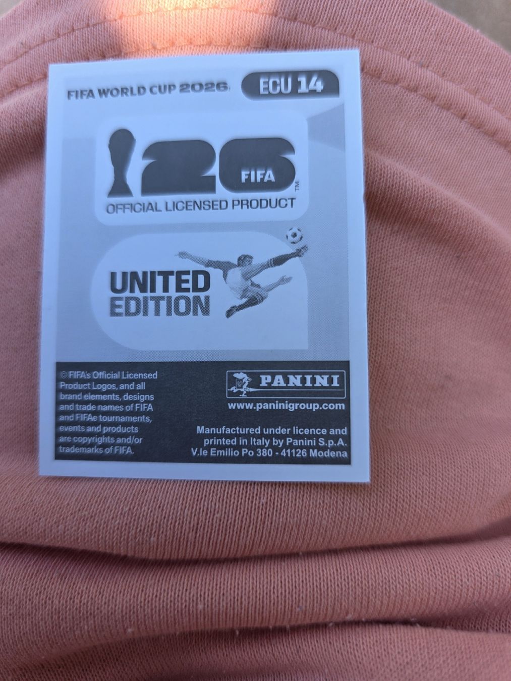 Panini Carte collezionabili: Panini WM 2026 ECU 14 Yeboah – Nuovo (secondo la descrizione) da Romanshorn venduto da leeh78 1