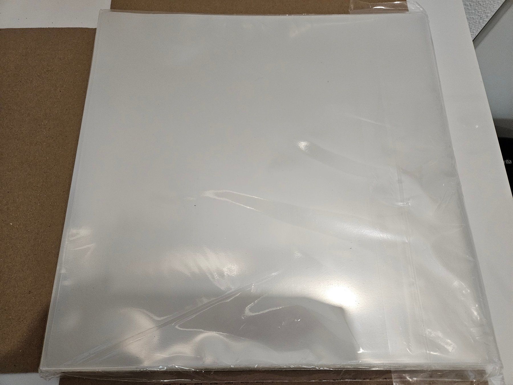 Schallplatten: 10 Stück 12“ Premium Außenhüllen (0,15mm / CPP-Folie) – Neu und originalverpackt aus Uster von Vinyl-Leidenschaft
