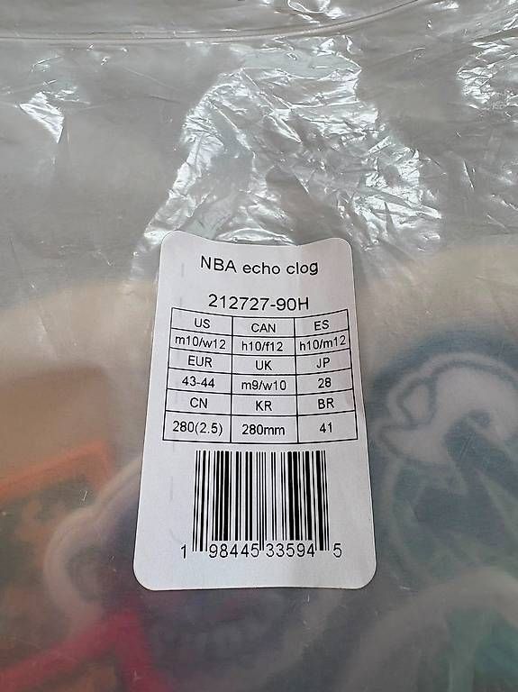Crocs Herrenschuhe: Crocs: NBA Echo Clog Grösse 43 – Neu und originalverpackt aus St.Gallen von marcooo2 1