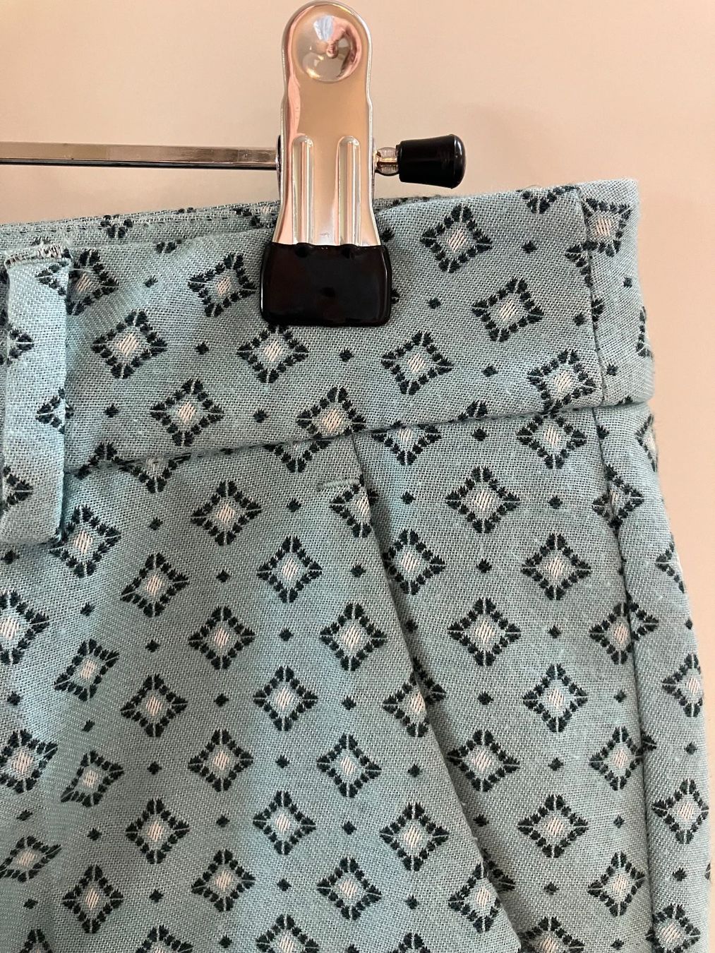 Max Mara Pantaloni: MaxMara Weekend - pantalon cigarette bleu turquoise – Usato da Vich venduto da SophieCo 1