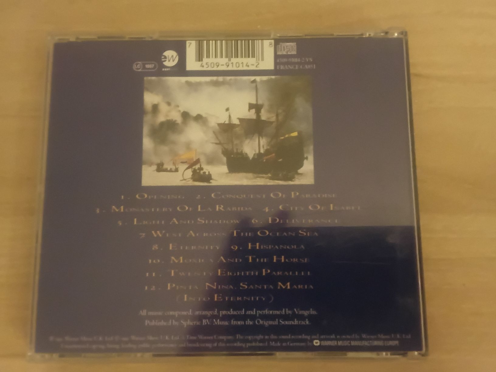 CD: Vangelis 1492 – Usato da Liebefeld venduto da CD-Urs 1