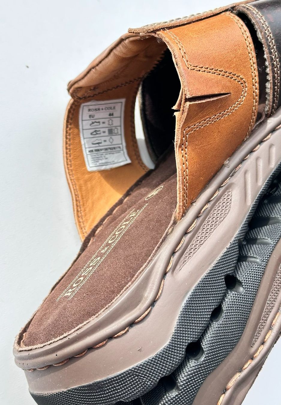 Scarpe da uomo: Ross & Cole Herren Lederpantolette – Nuovo (secondo la descrizione) da Oberrüti venduto da siyito 6