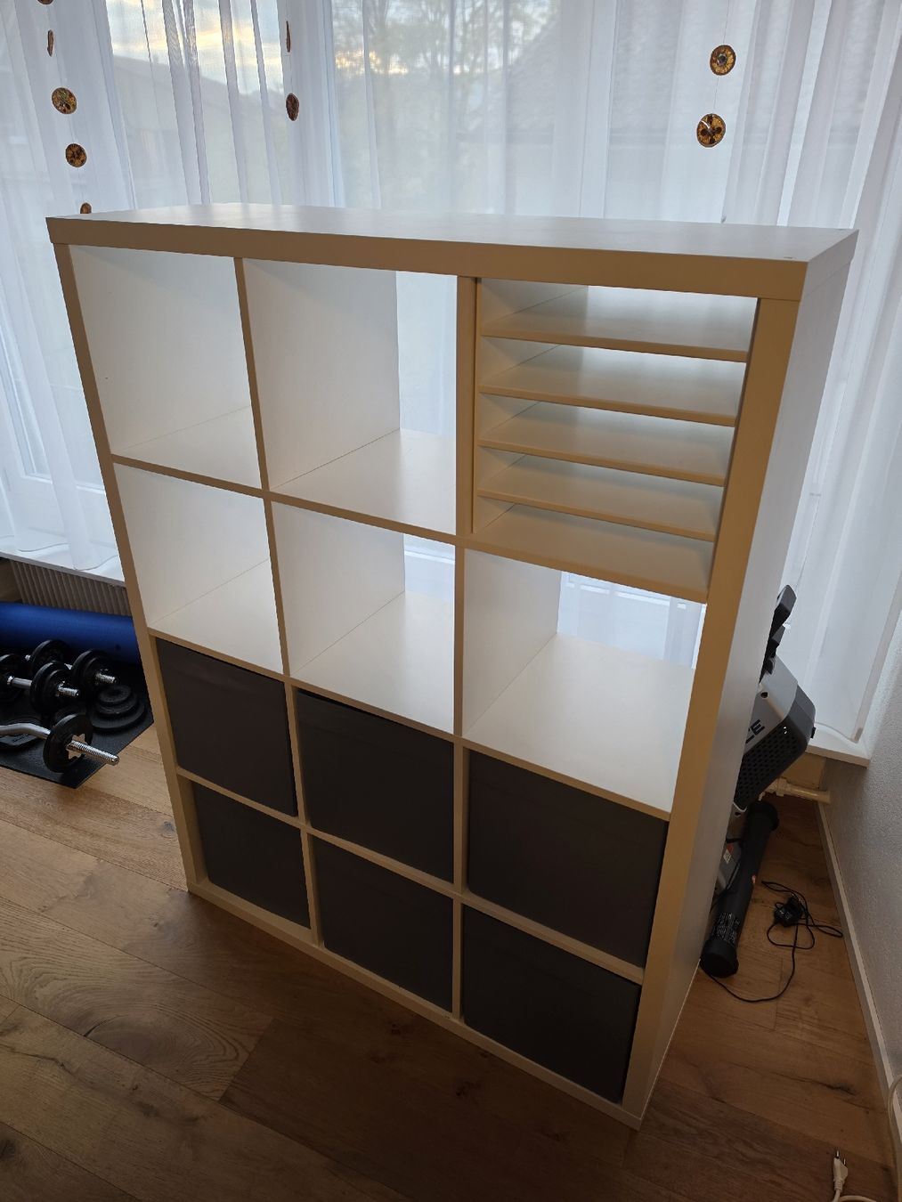 Regale: IKEA Kallax Shelf White with Inserts and Boxes – Gebraucht aus Zürich von jan_ql8y 4