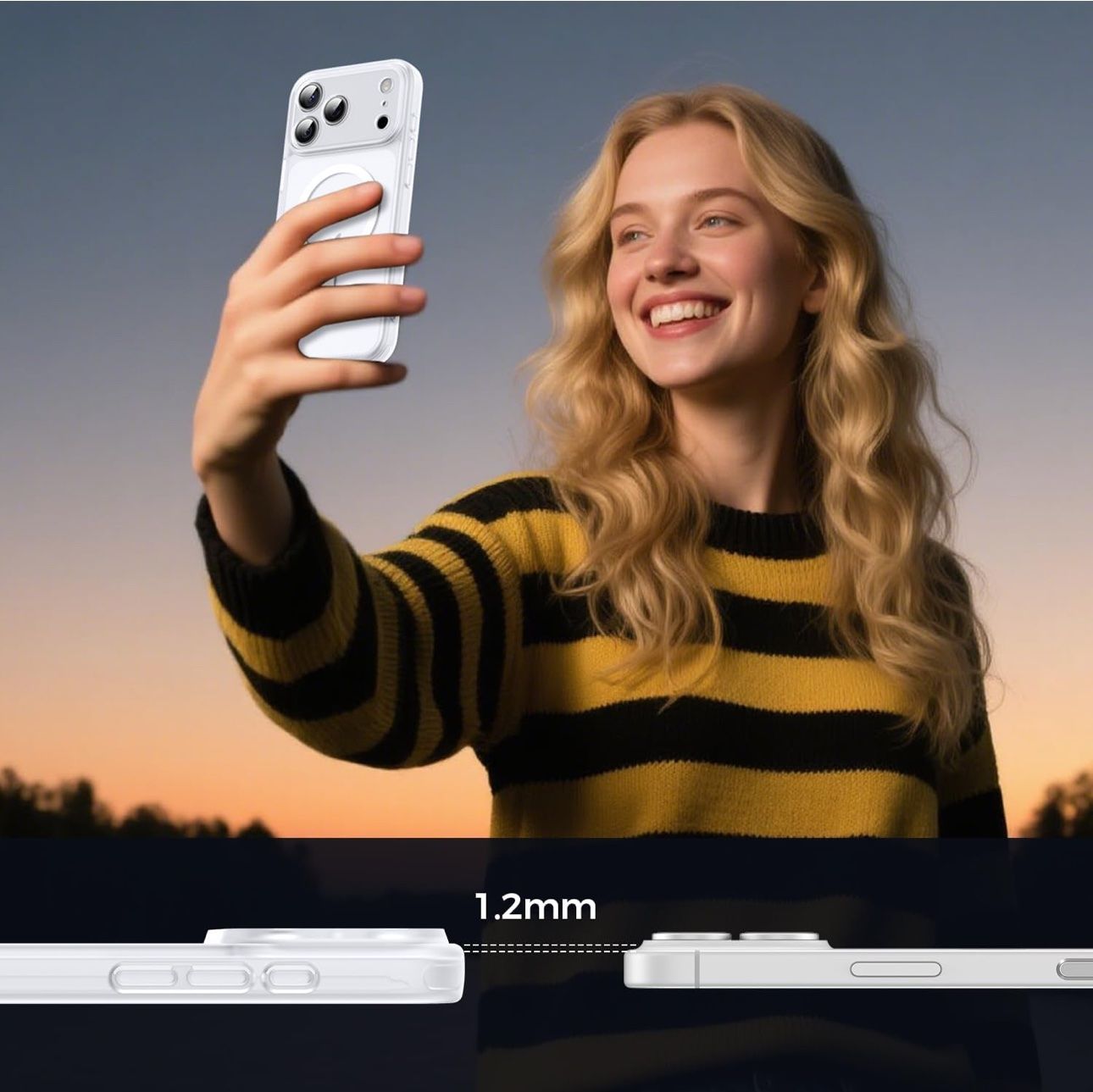 Panzerglass Cover & Protezioni schermo: KIT WHITE : coque iPhone 17 PRO + 2 Privacy Glass / Hülle – Nuovo e nell'imballaggio originale da Roche VD venduto da GOLDEN_SHOP_24H 6