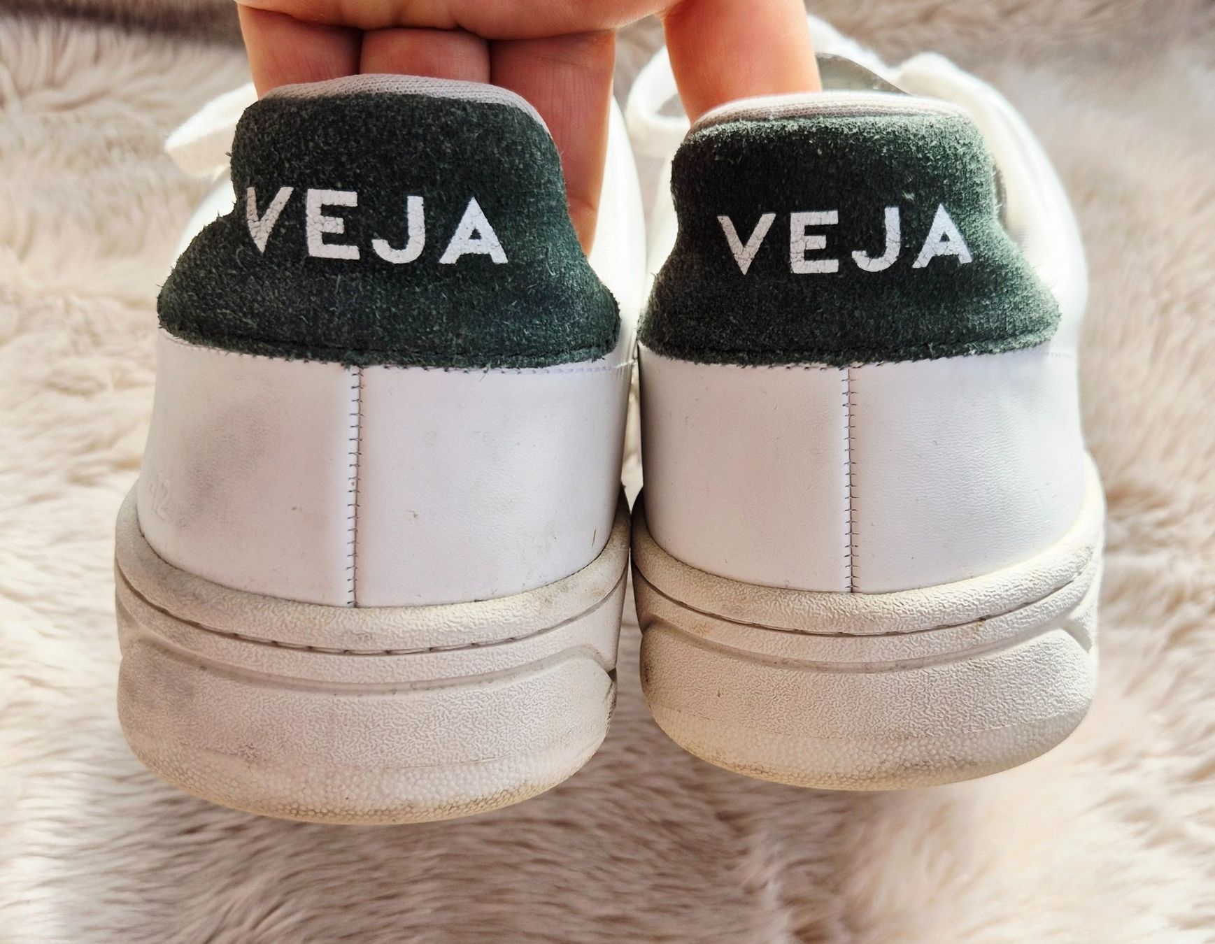 Veja Herrenschuhe: VEJA 45 SNEAKER SCHUHE LEDER TIP TOP HALBSCHUH WEISS BASIC – Gebraucht aus Elsau von the-colorful-side 3