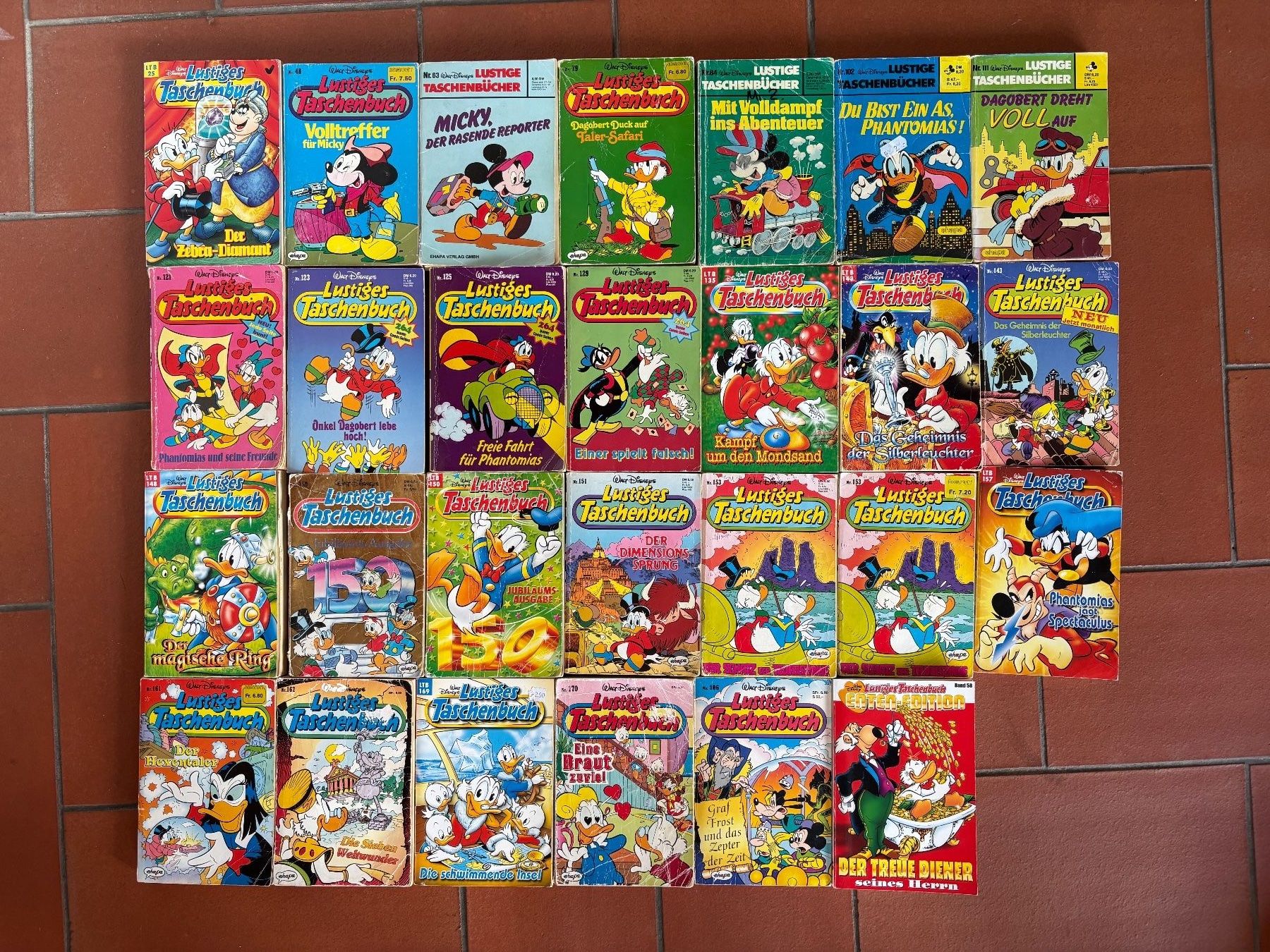 Comics: 53 Lustige Taschenbücher – Gebraucht aus Beromünster von Uelibard
