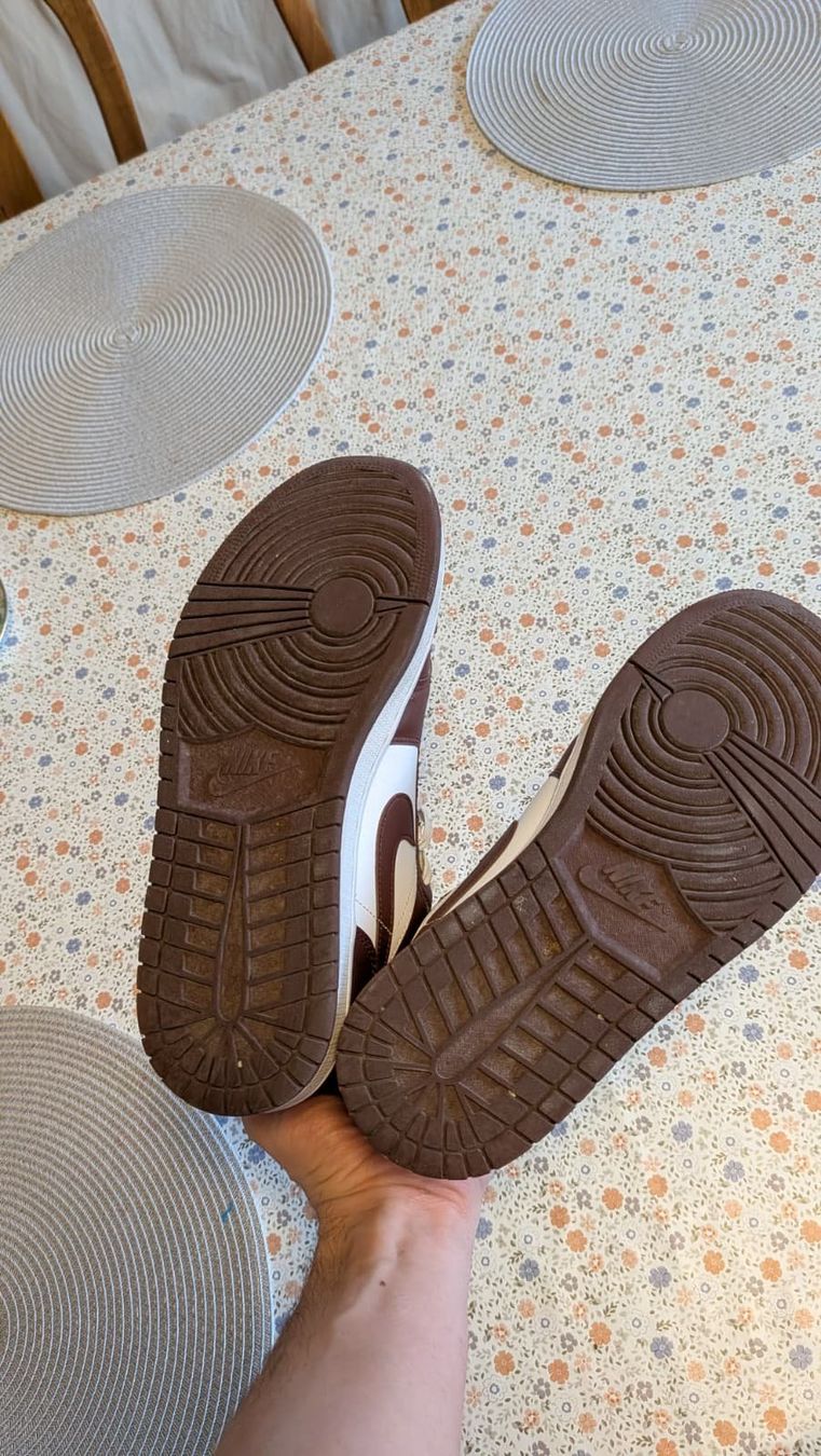 Jordan Scarpe da uomo: Jordan Air 1 Low Braun-Weiss – Usato da Bürglen TG venduto da dan_zy87 5