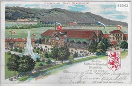 Zürcher Kantonalschützenfest Winterthur 1902 - Off. Postkart