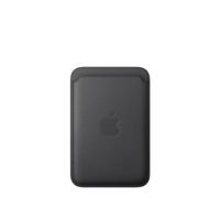 iPhone Feingewebe Wallet mit MagSafe – Schwarz