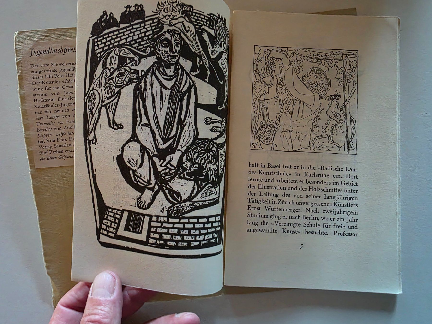 Livres: Felix Hoffmann als Illustrator Der Bogen Heft 59 – D'occasion à Walterswil BE par Lonitti 5