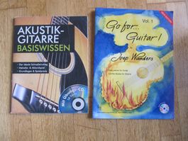 2x Gitarrenkurs Go for Guitar! Vol.1 / Wanders + Basiswissen