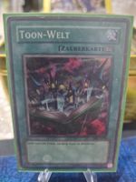 Yu-Gi-Oh Karte Toon-Welt Zauberkarte deutsch gebraucht