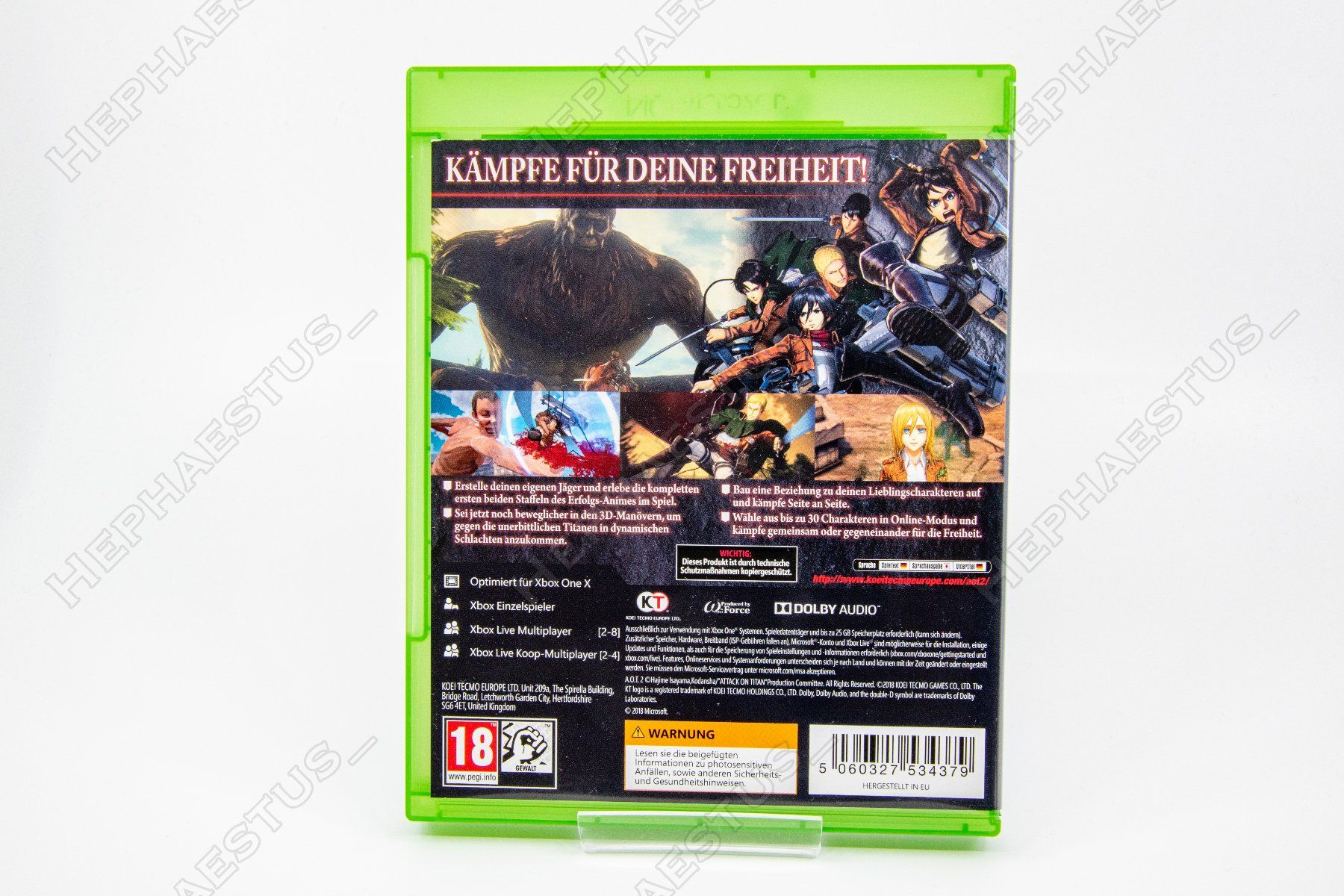 Giochi: A.O.T. 2 / Attack on Titan 2 Xbox One – Usato da Effretikon venduto da Hephaestus_ 1
