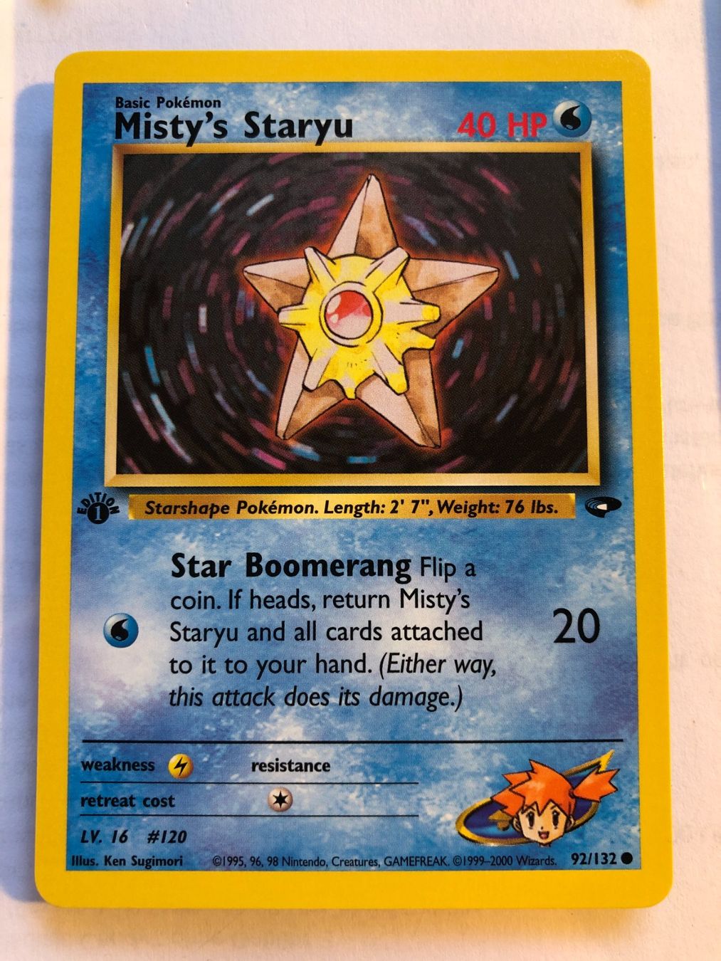 Carte collezionabili: Misty's Staryu 1st Gym Challenge - MINT - ab 1.- – Usato da Giubiasco venduto da dan_pr8b