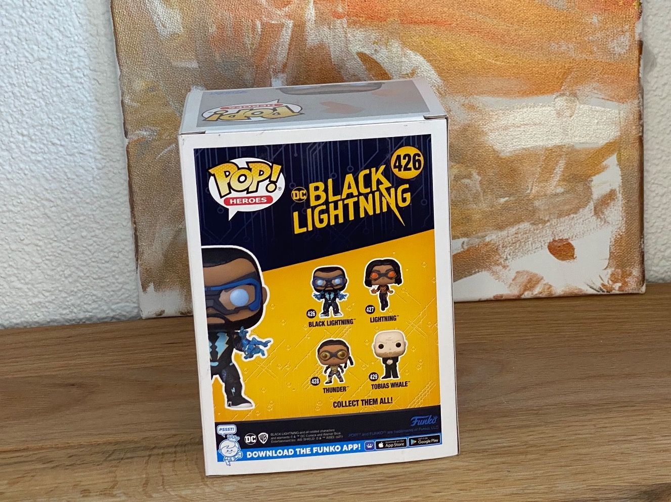 Funko Statuette: Funko Pop - Black Lightning #426 – Nuovo e nell'imballaggio originale da Oensingen venduto da CSCollectors 2