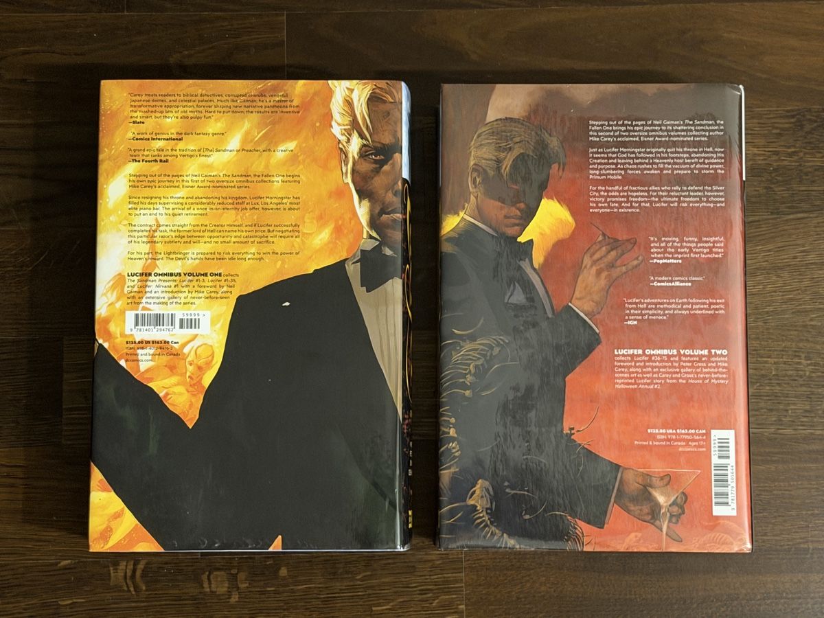 Fumetti: Lucifer Omnibus 1 & 2 NEU/OVP DC Comics – Nuovo e nell'imballaggio originale da Stein am Rhein venduto da ricks0r 1