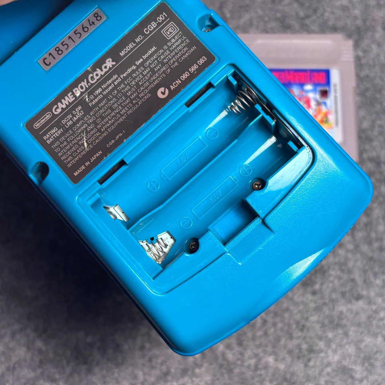 Nintendo Konsolen: Gameboy Color Türkis + Super Mario – Gebraucht aus Mollis von GamingCorner 2