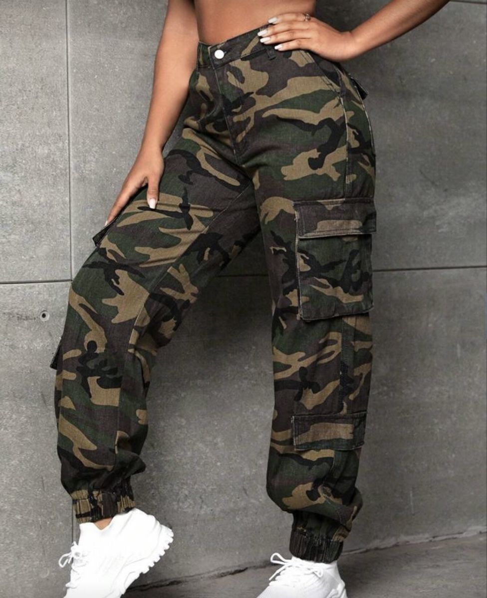 Jeans: Cargo Jeans Armeegrün – Usato da Cunter venduto da tiramisuuu_ 2