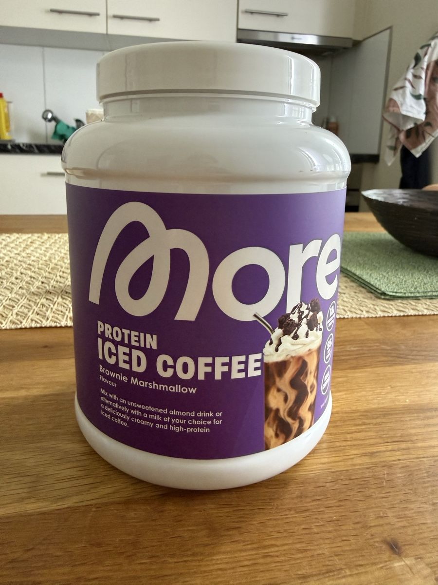 More Nutrition Cibi & Specialità: More Protein Iced Coffee Brownie Marshmallow – Nuovo (secondo la descrizione) da Herisau venduto da nik_vb25