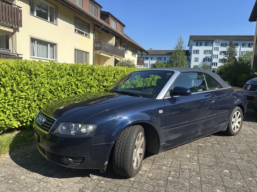 Verwunderlich Audi A4 Cabrio Ebenbildnull