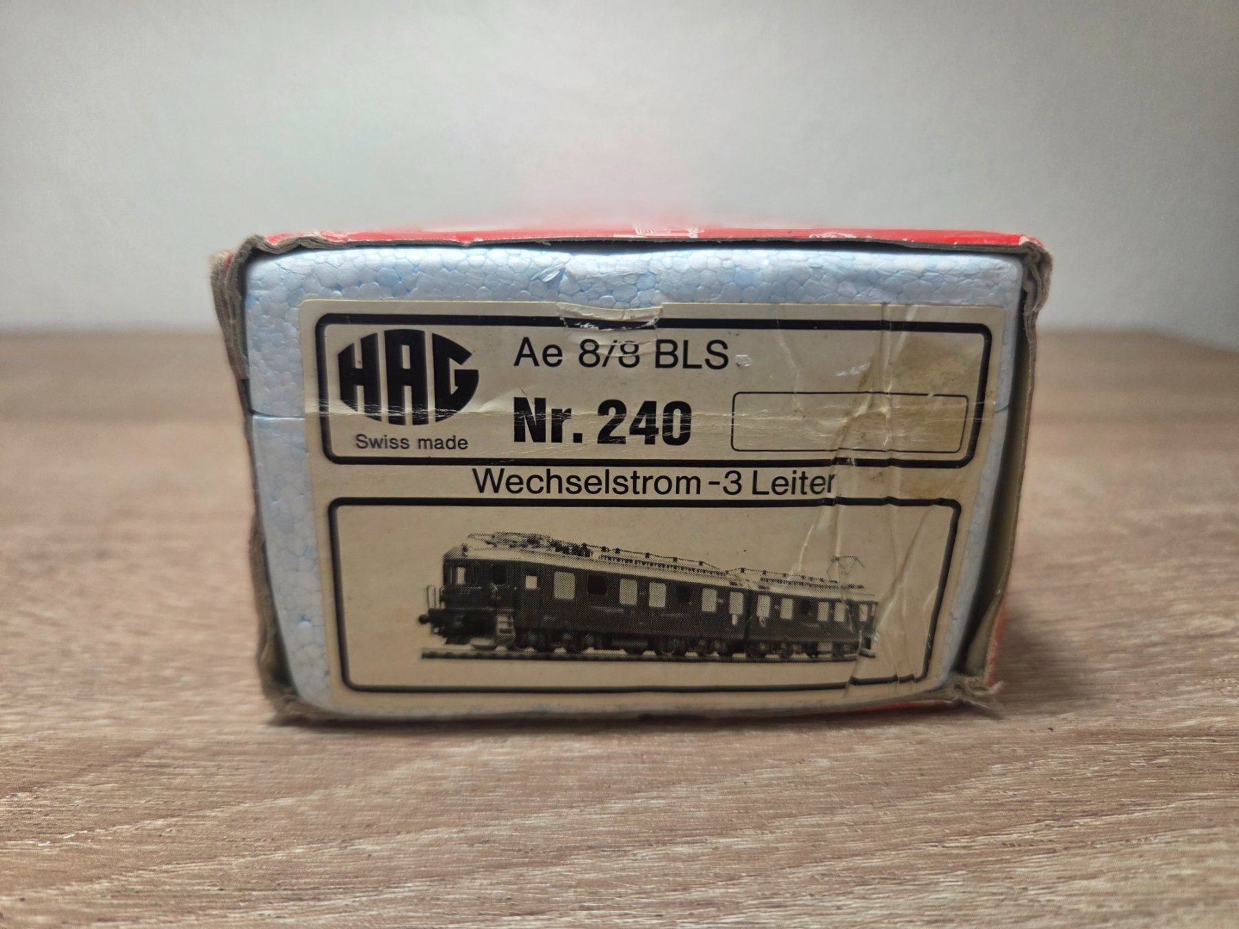 Hag Modellini di ferrovie: Hag 240 E-Lok Ae 8/8 273  BLS H0 – Usato da St-Aubin-Sauges venduto da Lo_Go 6