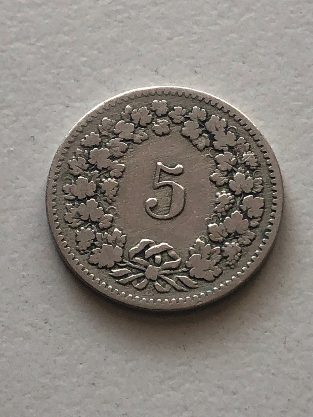 Tutti le monete: 5 Rp. 1888 – Usato da Schötz venduto da Odpa 1