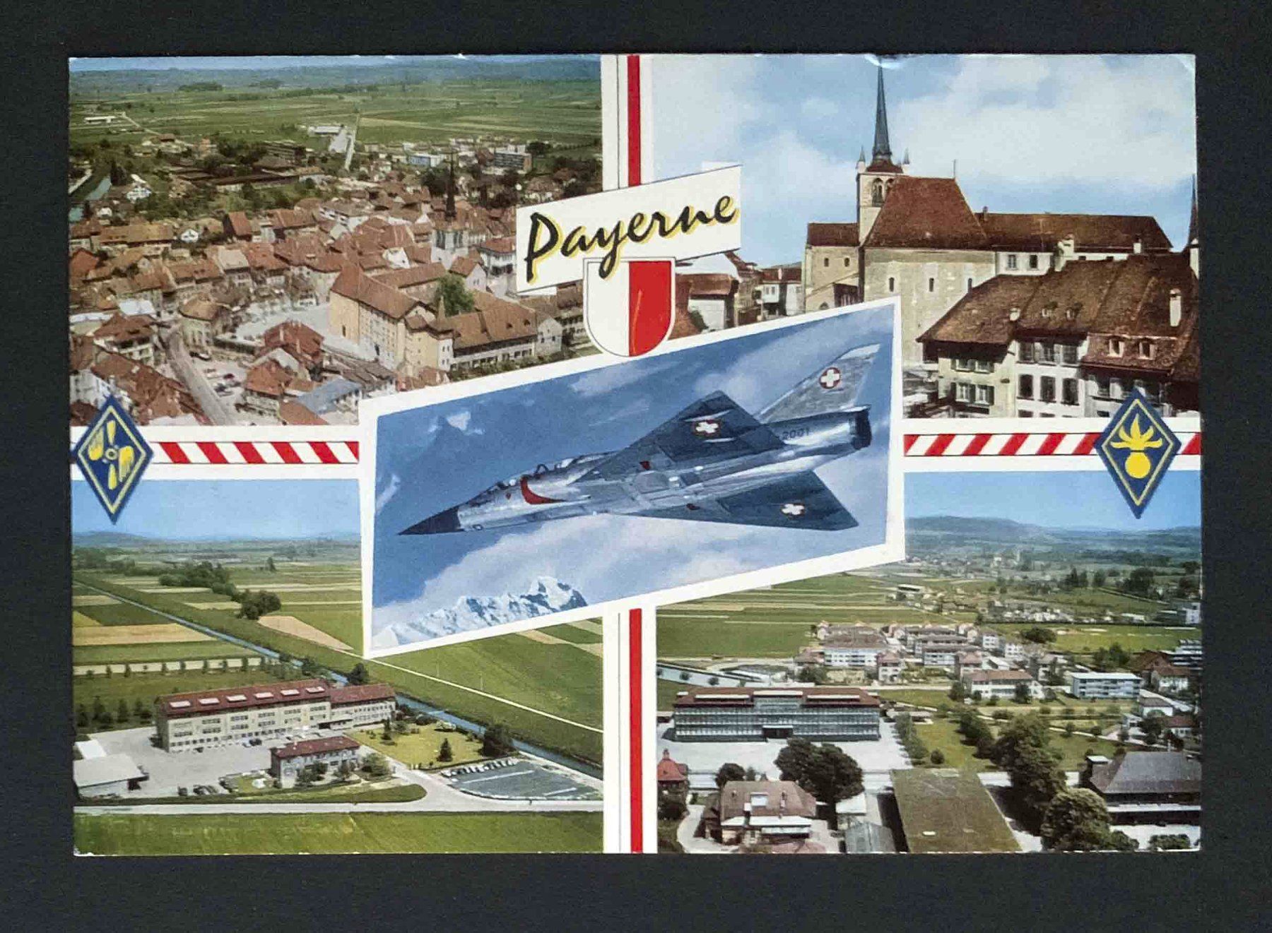 Ansichtskarten: AK Payerne Dassault Mirage III – Gebraucht aus Goldau von artelier1