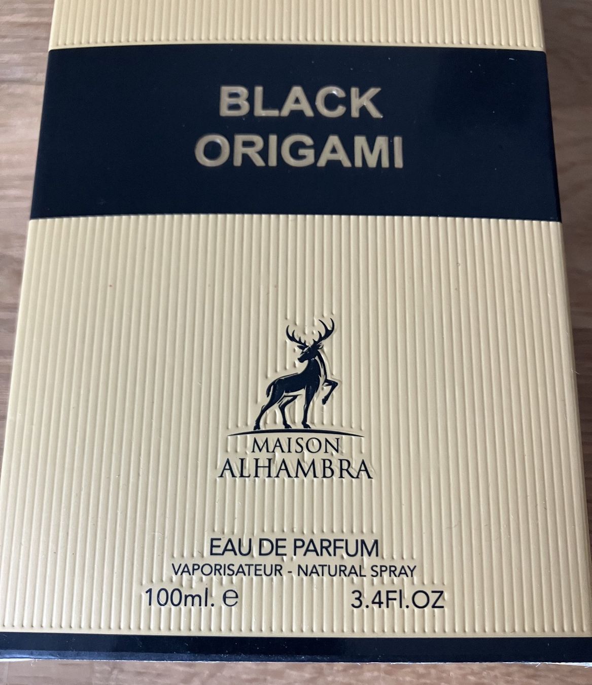 Maison Alhambra Parfum & Eau de Toilette: Maison Alhambra Black Origami 100ml – Gebraucht aus Altenrhein von Tribun75 3