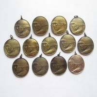 Nationalspende für unsere Soldaten 1918 Bronze 13 Stk.