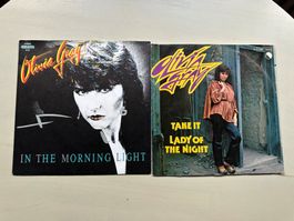 OLIVIA GRAY tolle Singles SWISS 80's Kult