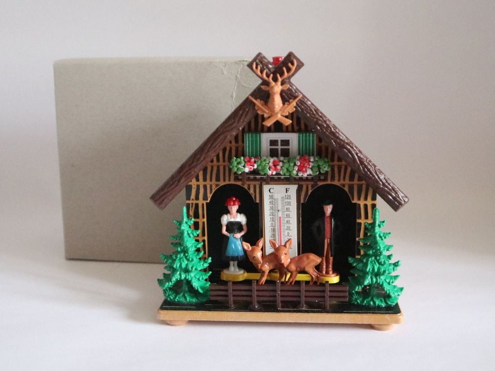Superfreak Freak Scene Wetterhaus - Retro Thermometer Im Bayern Design