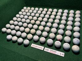 100 Golfbälle Callaway „Wochenhit Set 42“ (mässig)