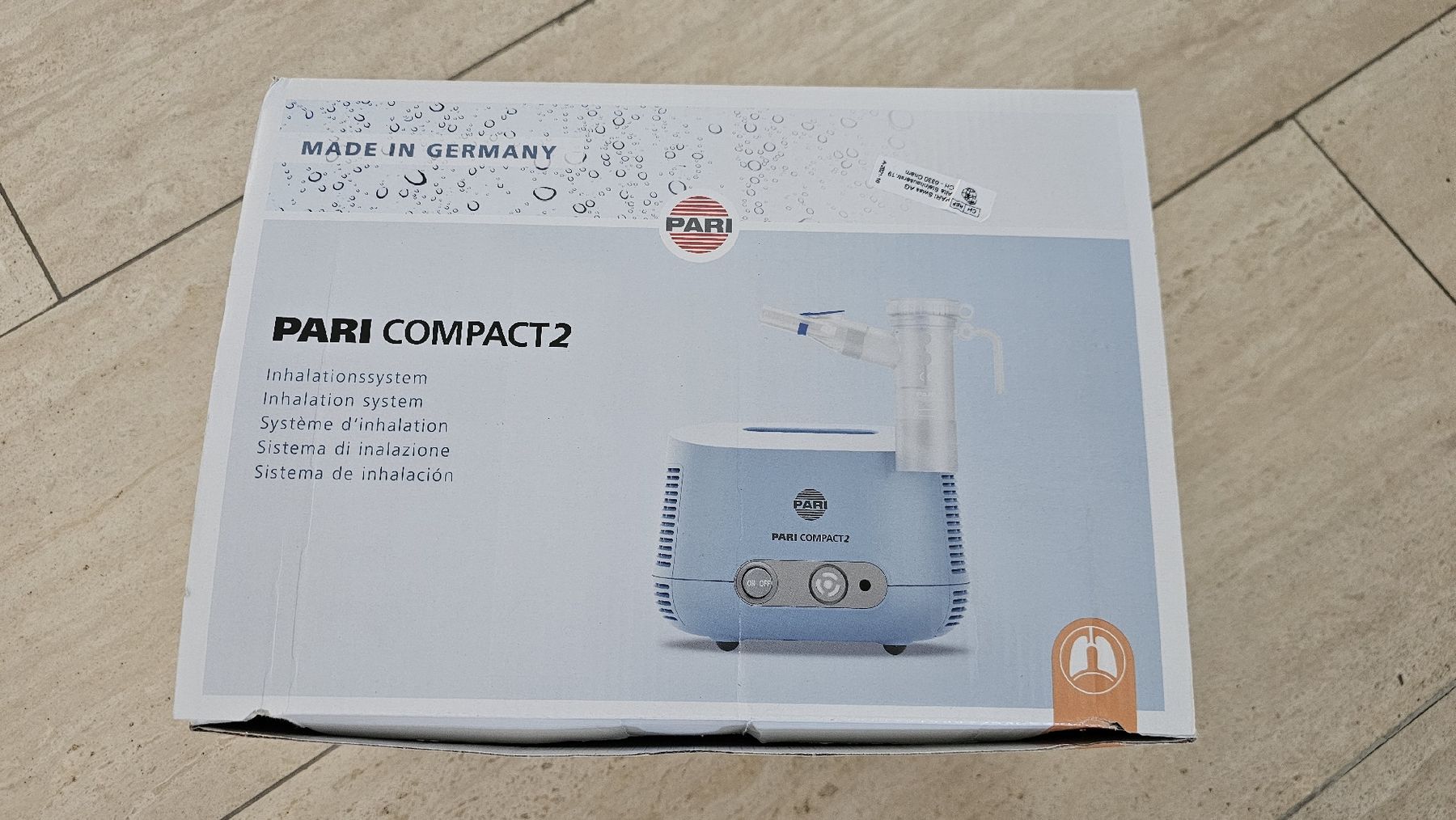 Attrezzature mediche: Inhalationsgerät Pari Compact 2 - wenig gebraucht – Usato da Sugiez venduto da Elyriah 1