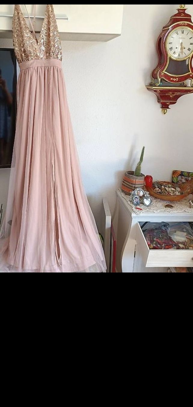 Vestiti & Gonne: Abito da sera rosa con paillettes taglia S – Usato da Lugano venduto da ycd_rv8h 3