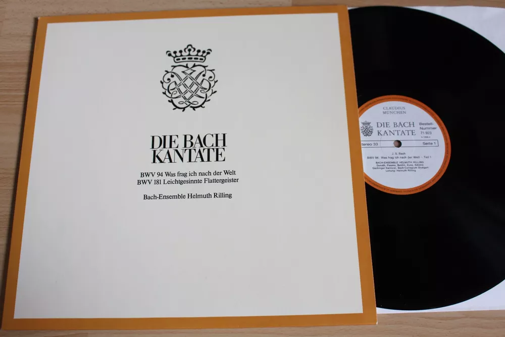 Bach: Kantaten BWV 94 & 181; Helmuth Rilling (Gebraucht) in Möriken AG ...