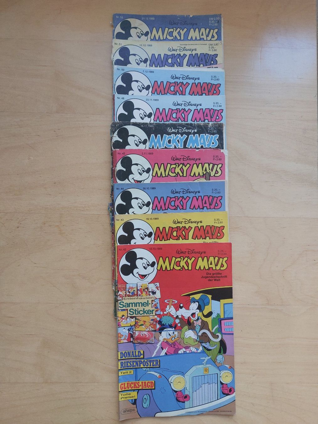 Comics: 33 MICKY MOUSE - 1989 – Gebraucht aus Gipf - Oberfrick von Esnoopy 4