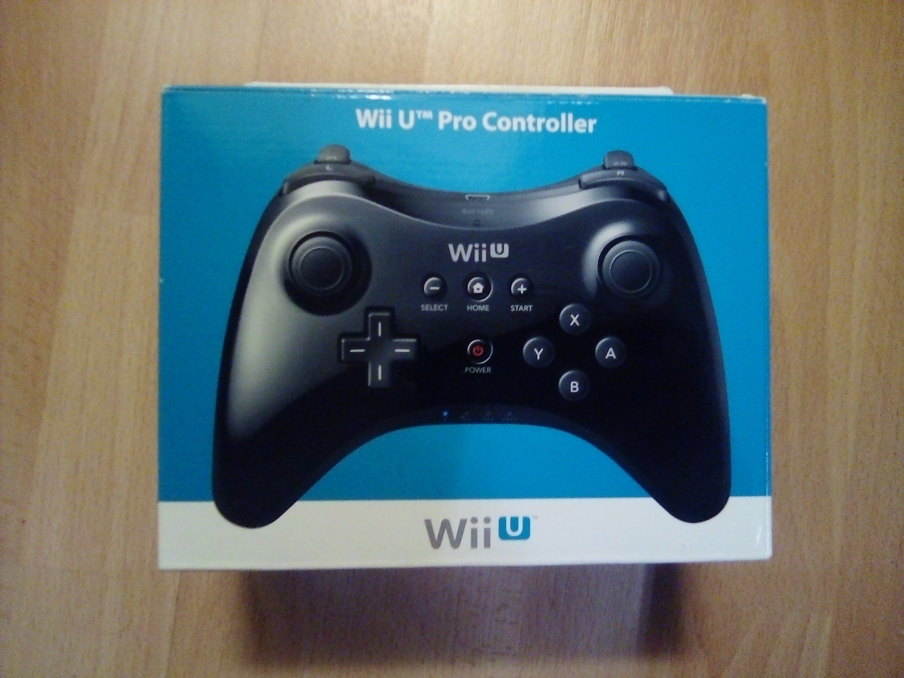 Nintendo Controller: Original Nintendo Wii U Pro Controller Black mit OVP/CiB NEU – Nuovo e nell'imballaggio originale da Winterthur venduto da Colonica