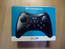 Original Nintendo Wii U Pro Controller Black mit OVP/CiB NEU