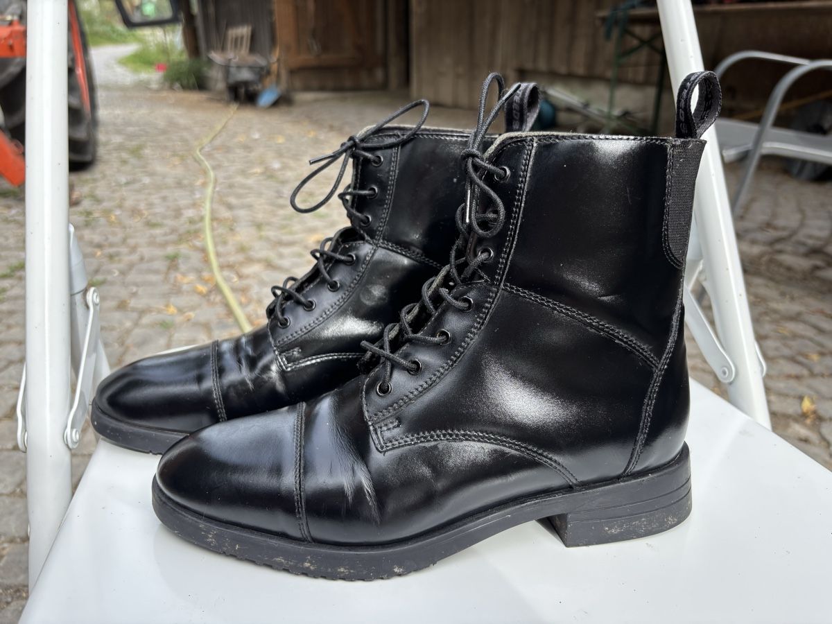 Damenschuhe: Reitstiefel schwarz Grösse 38 – Gebraucht aus St. Gallen von may_8fbd 3