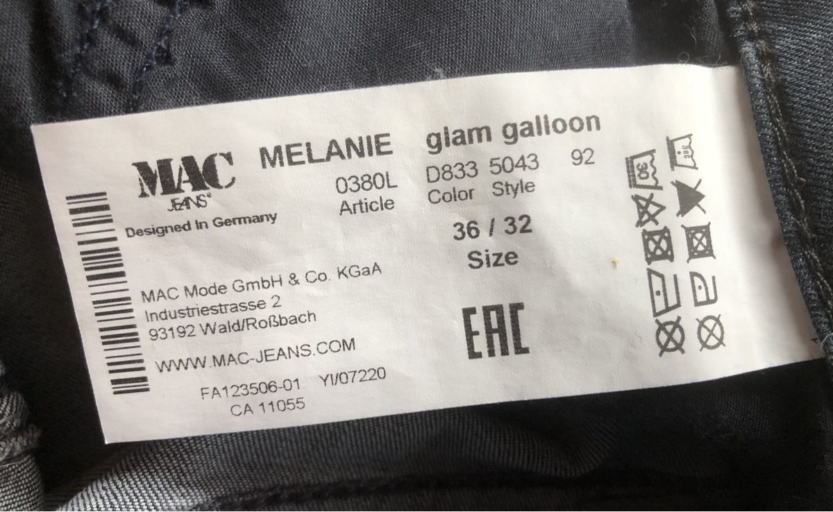 Jeans: JEANS 36/32 von MAC – Gebraucht aus Mühlebach (Goms) von chr_q6d8 8