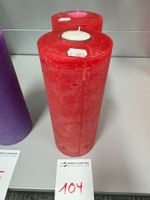 104 Posten Raureif Kerzen aus Liquidation