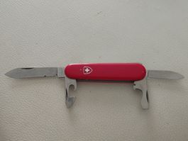 Victorinox Recruit Taschenmesser rot gebraucht guter Zustand